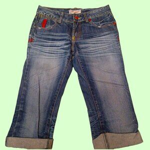 !RARE! Vintage Save Beauty Low-rise Capris